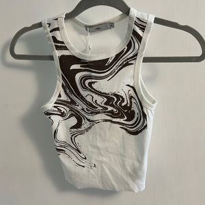 Adika Swirl Cropped Cami Top